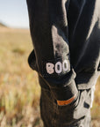 Boo Patchwork Crewneck