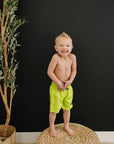 Aqua Boardshorts - Olive + Scout