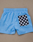 Aqua Boardshorts - Olive + Scout