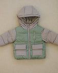 Blaze Puffer Coat - Olive + Scout