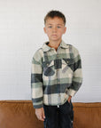 Bowen Shacket - Olive + Scout