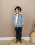 Briggs Denim Jacket - Olive + Scout