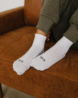 Crew Socks Basic Solid 3 Pack - Olive + Scout
