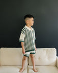 Crochet Knit Shorts - Olive + Scout