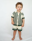 Crochet Knit Shorts - Olive + Scout