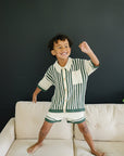 Crochet Knit Shorts - Olive + Scout
