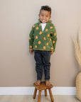 Gabe Fleece Pullover - Olive + Scout