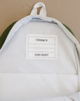 Kids Backpack - Olive + Scout