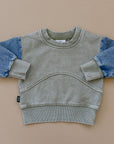 Morgan Crew Neck - Olive + Scout