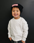 Patch Beanie - Olive + Scout
