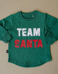 Team Santa Long Sleeve - Olive + Scout