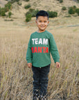 Team Santa Long Sleeve - Olive + Scout