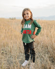 Team Santa Long Sleeve - Olive + Scout