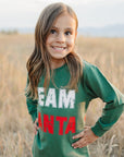 Team Santa Long Sleeve - Olive + Scout