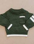 Wynn Sweater - Olive + Scout
