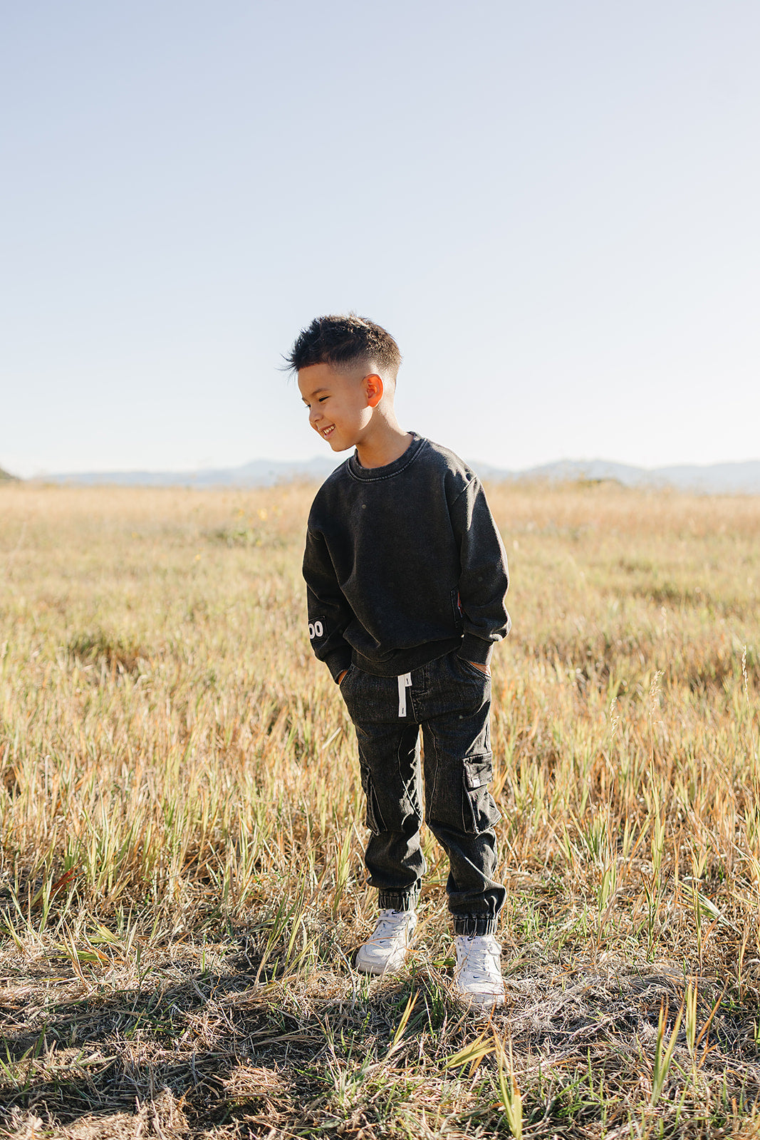 Boo Patchwork Crewneck