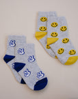 Smiley/Peace Socks 2 Pack