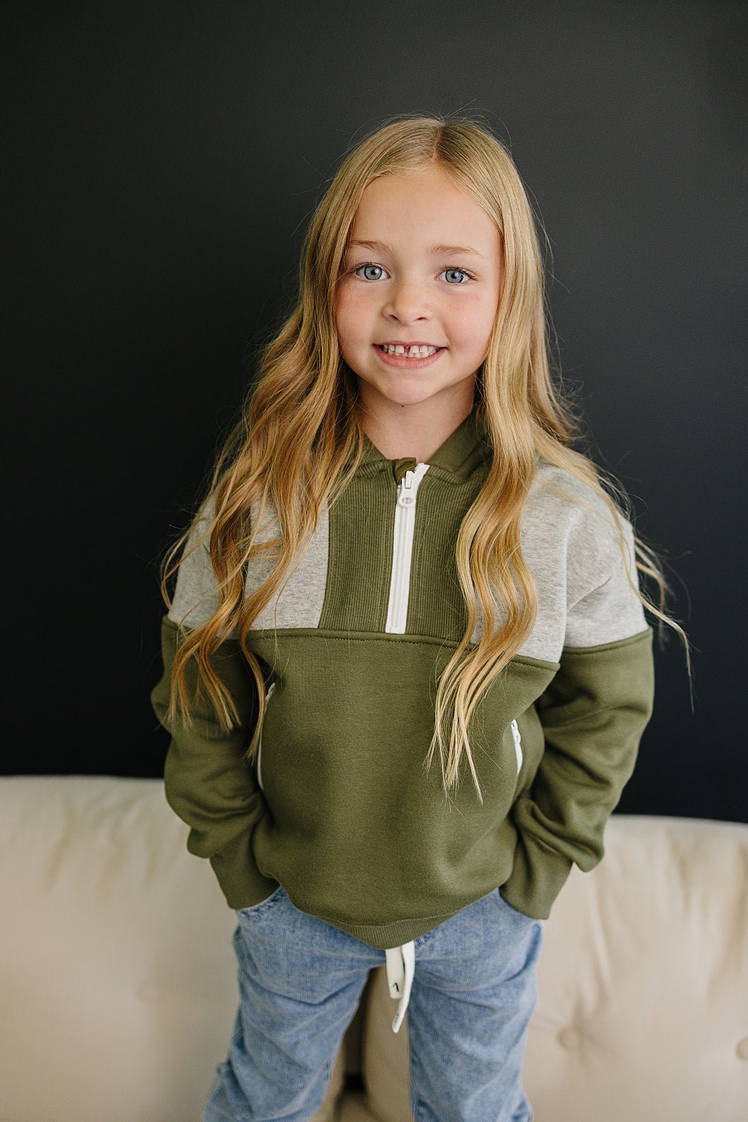 Ace Pullover - Olive + Scout