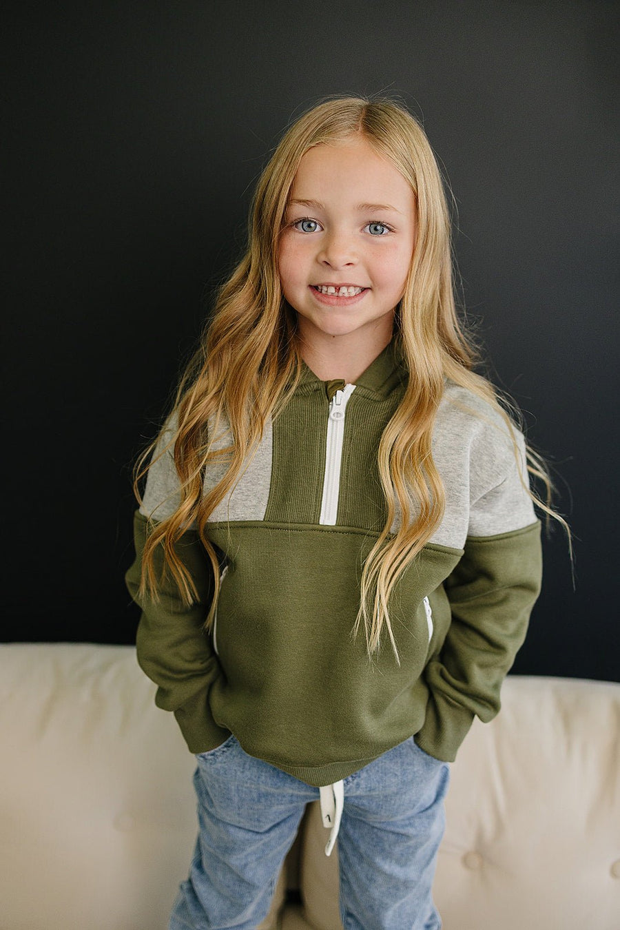 Ace Pullover - Olive + Scout