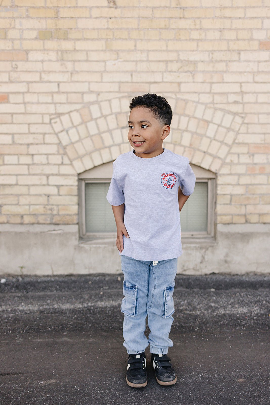 All American Dude Tee - Olive + Scout