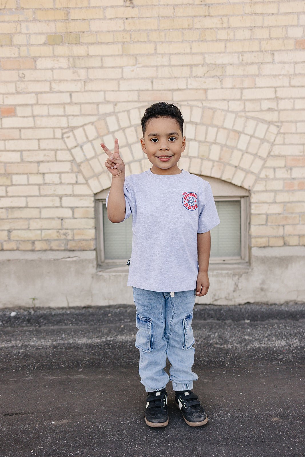 All American Dude Tee - Olive + Scout