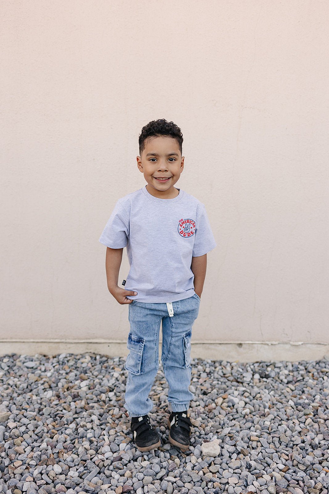 All American Dude Tee - Olive + Scout