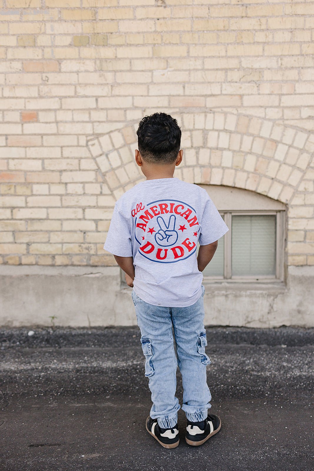 All American Dude Tee - Olive + Scout