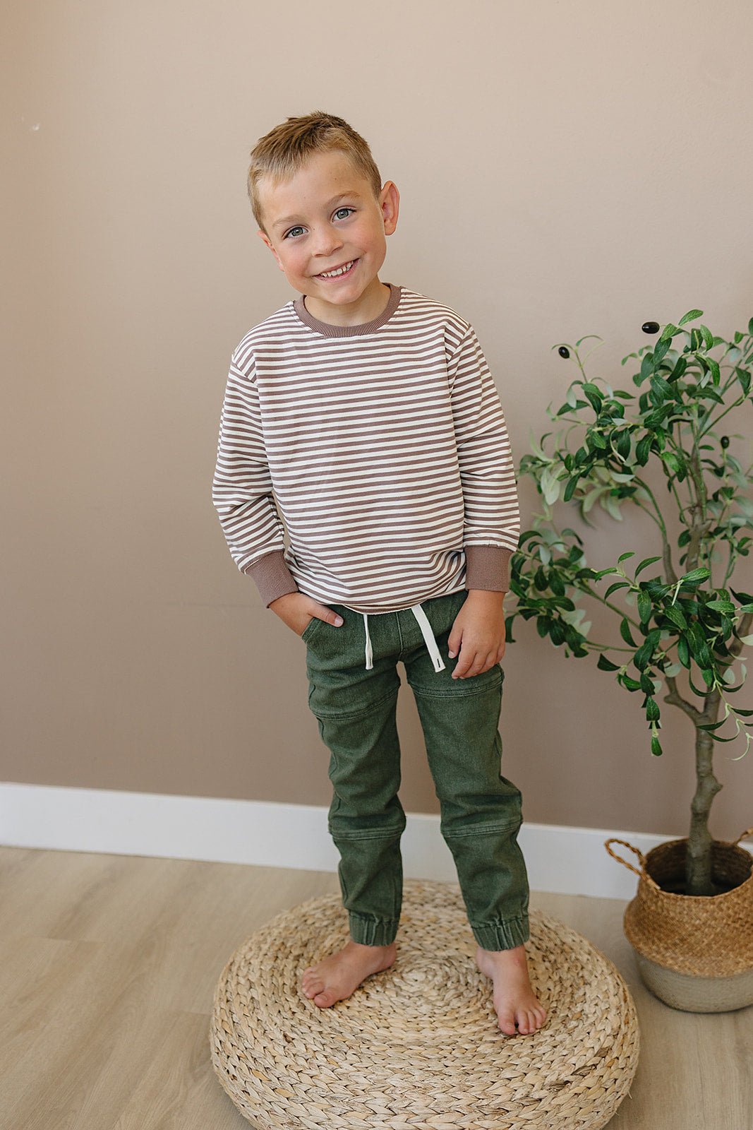 Banks Long Sleeve - Olive + Scout