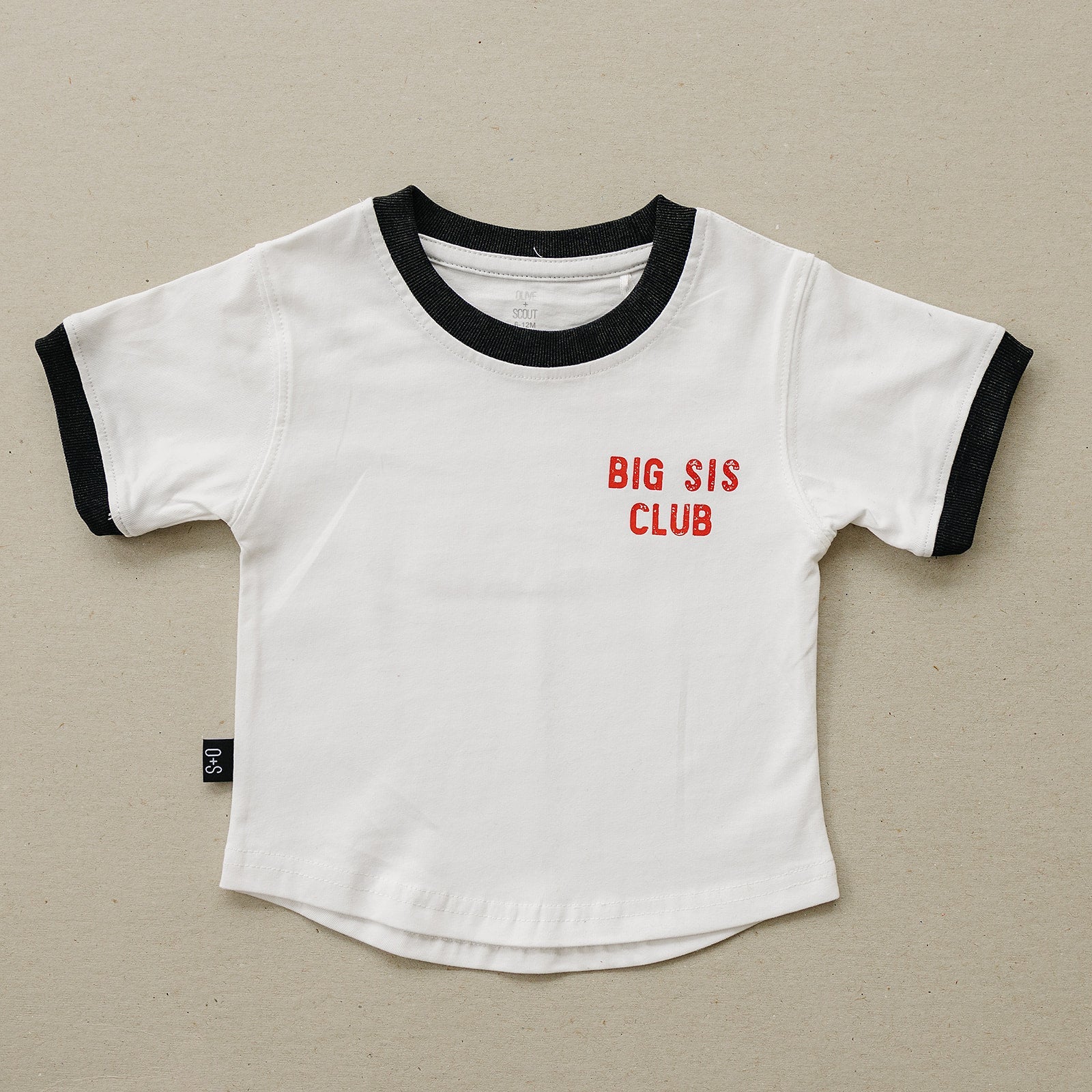 Big Sis Club Tee - Olive + Scout