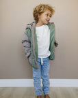 Blaze Puffer Coat - Olive + Scout