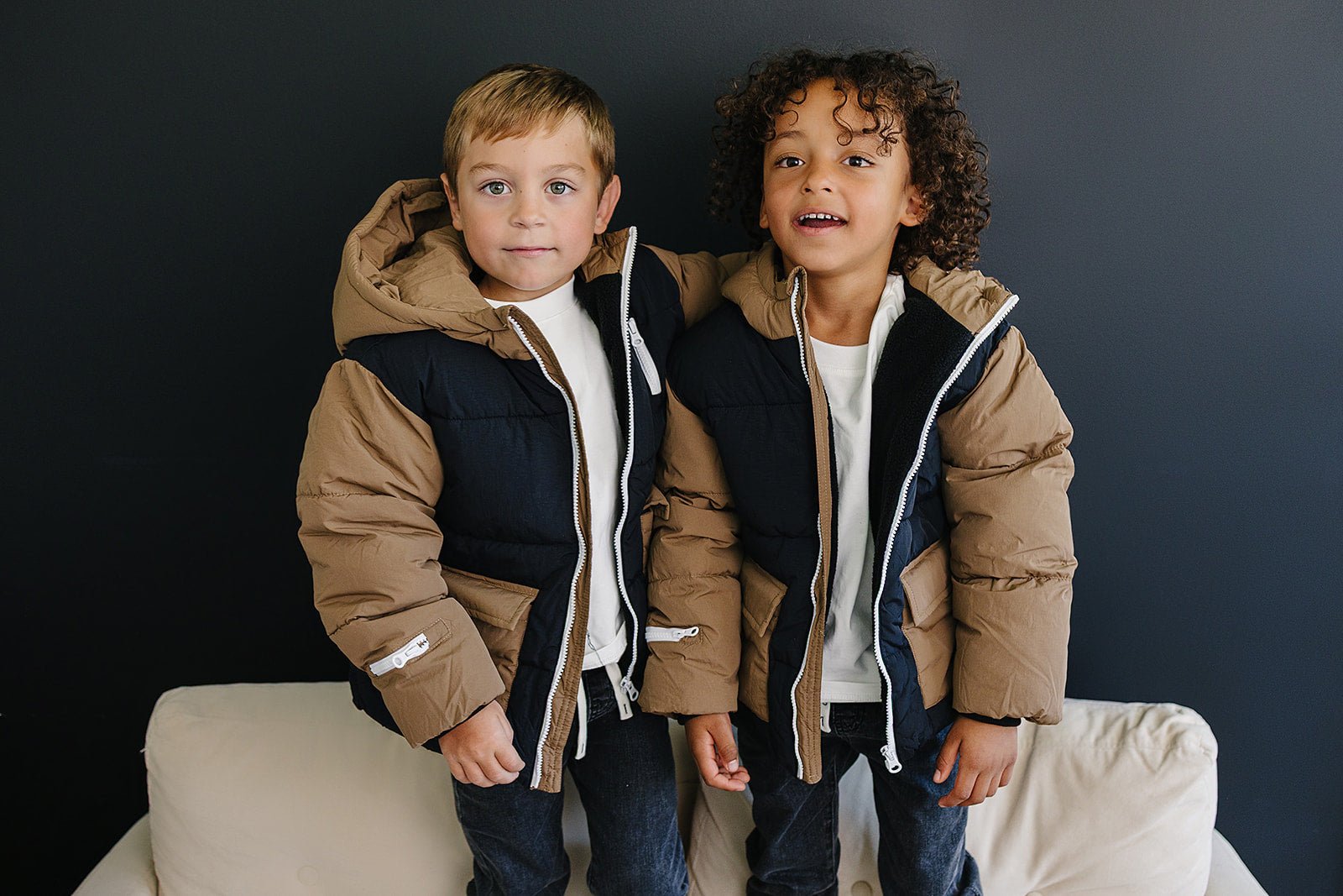 Blaze Puffer Coat - Olive + Scout