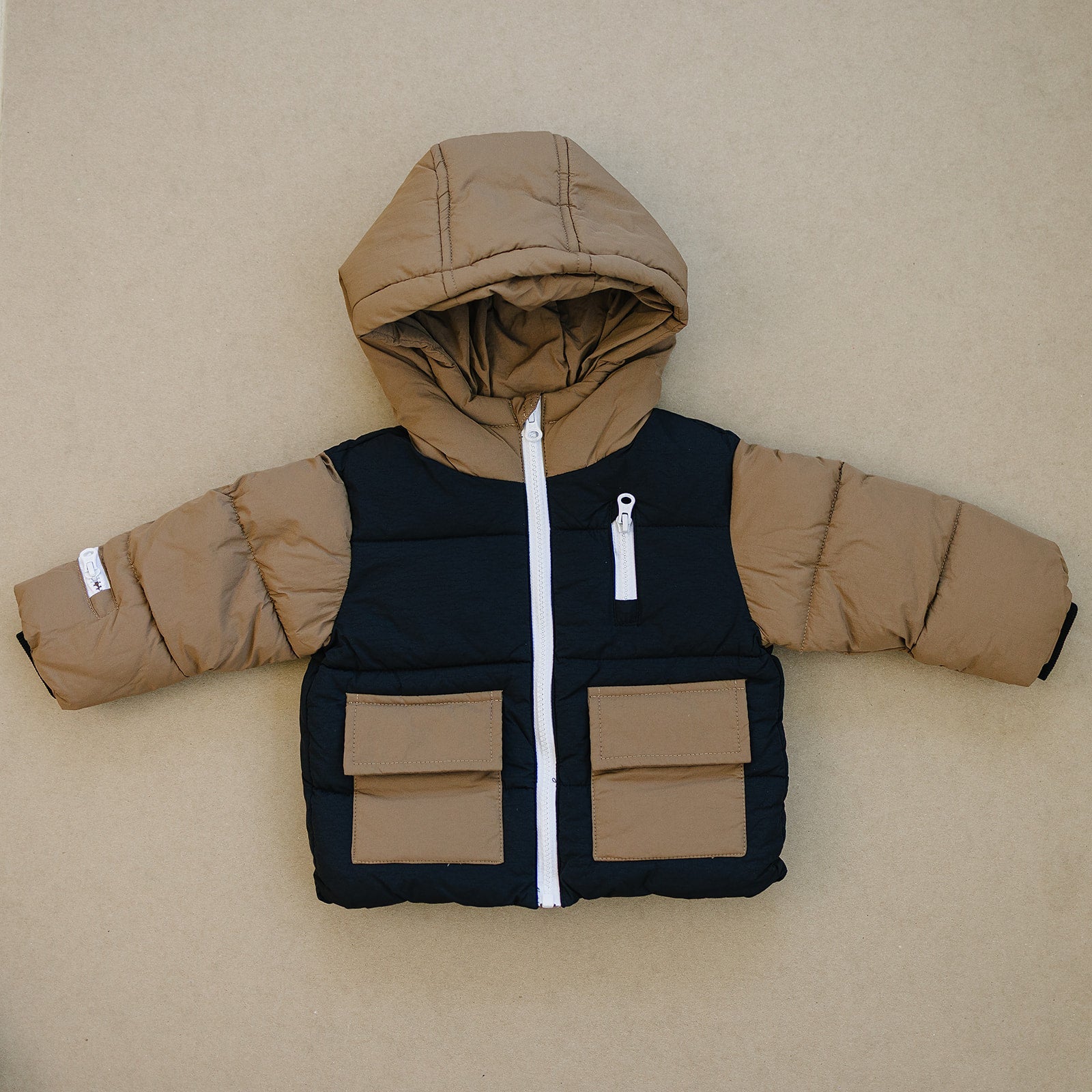 Blaze Puffer Coat - Olive + Scout