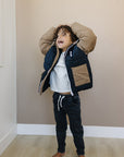Blaze Puffer Coat - Olive + Scout