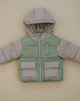 Blaze Puffer Coat - Olive + Scout