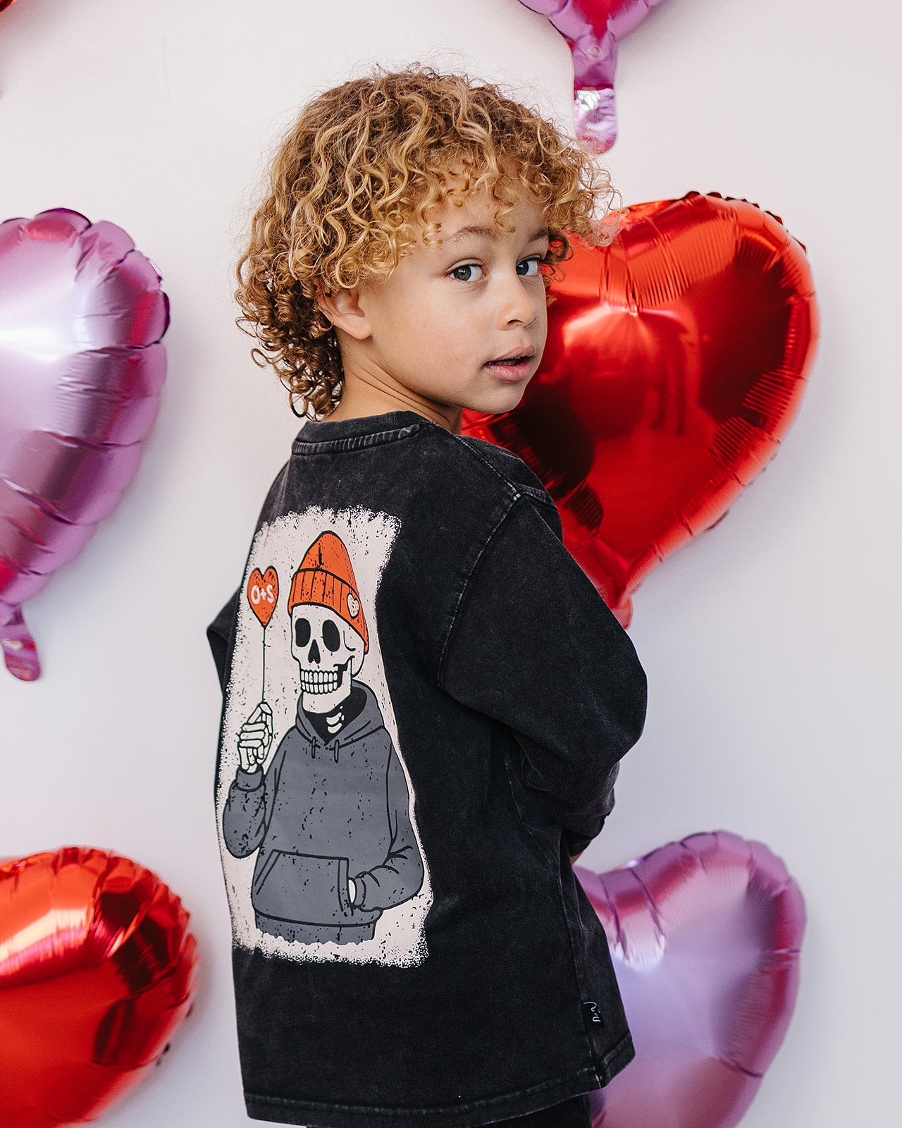 Bones Long Sleeve - Olive + Scout