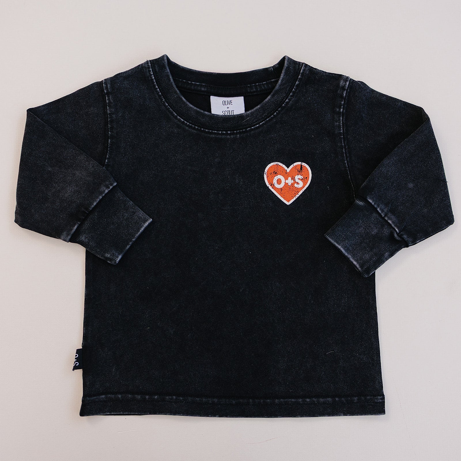 Bones Long Sleeve - Olive + Scout