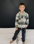 Bowen Shacket - Olive + Scout