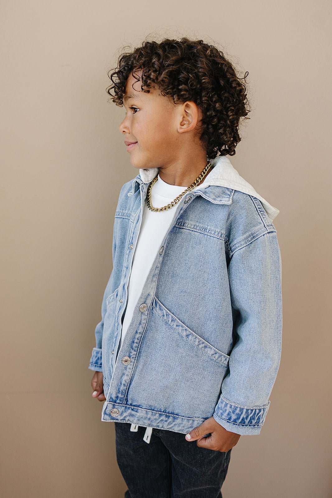 Briggs Denim Jacket - Olive + Scout