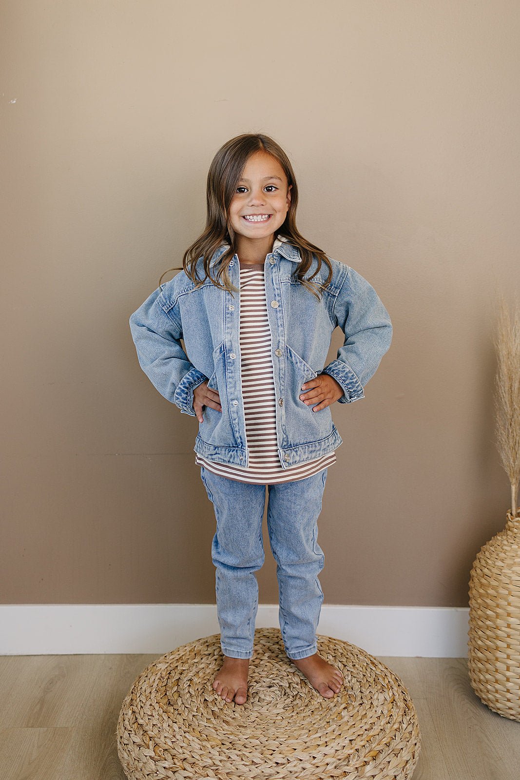 Briggs Denim Jacket - Olive + Scout