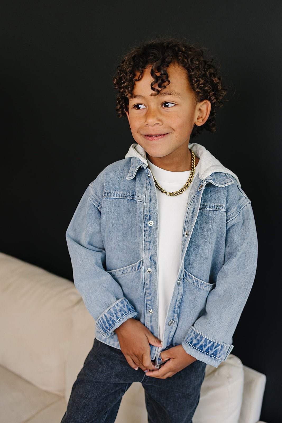 Briggs Denim Jacket - Olive + Scout