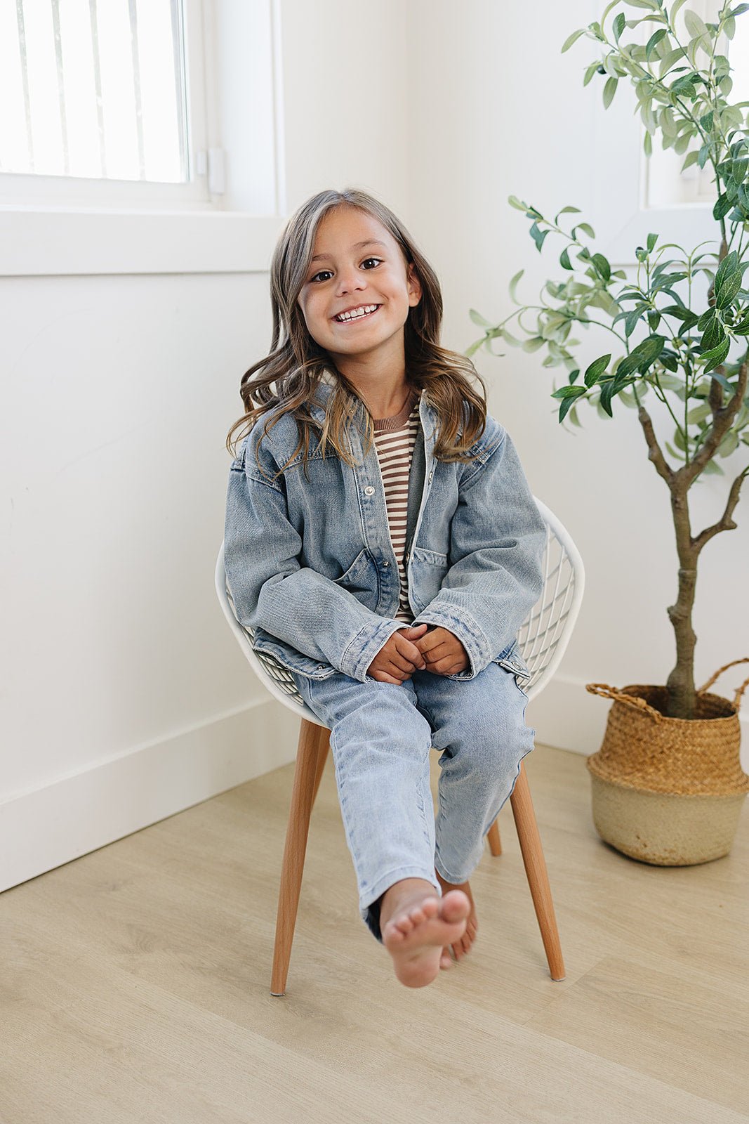 Briggs Denim Jacket - Olive + Scout