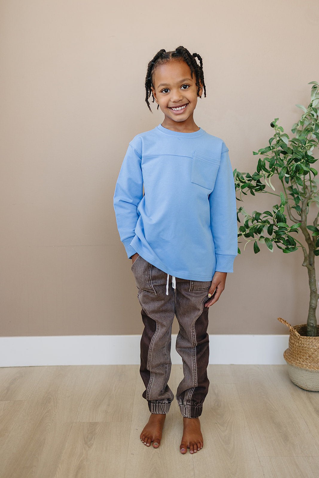 Brodie Long Sleeve - Olive + Scout