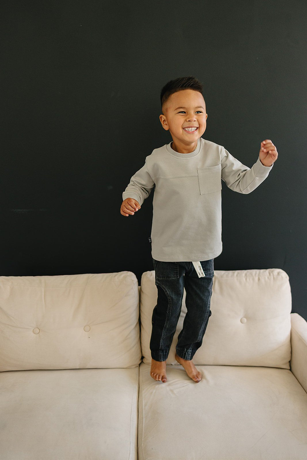 Brodie Long Sleeve - Olive + Scout