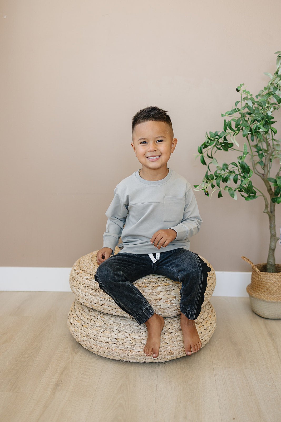 Brodie Long Sleeve - Olive + Scout