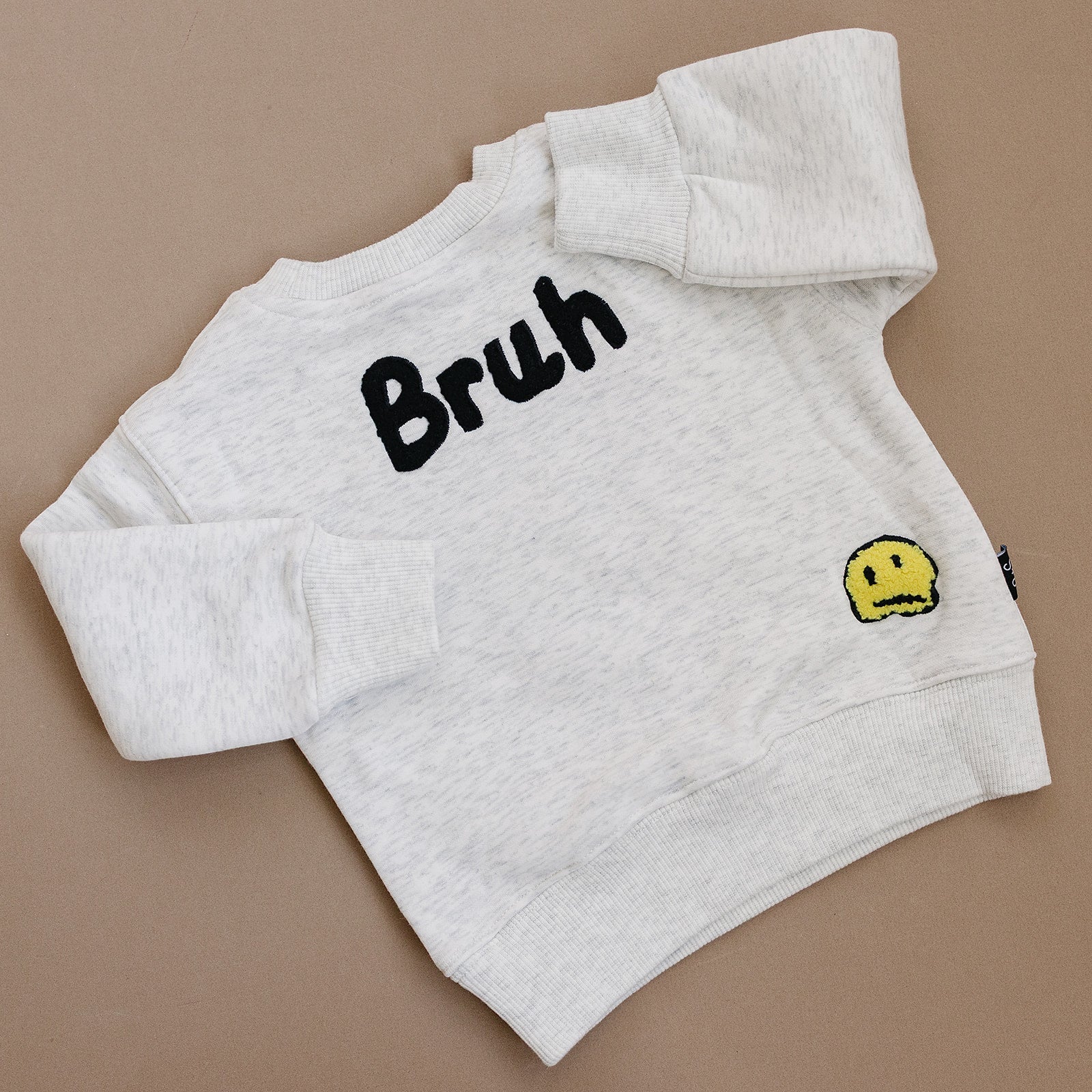 Bruh Crewneck - Olive + Scout