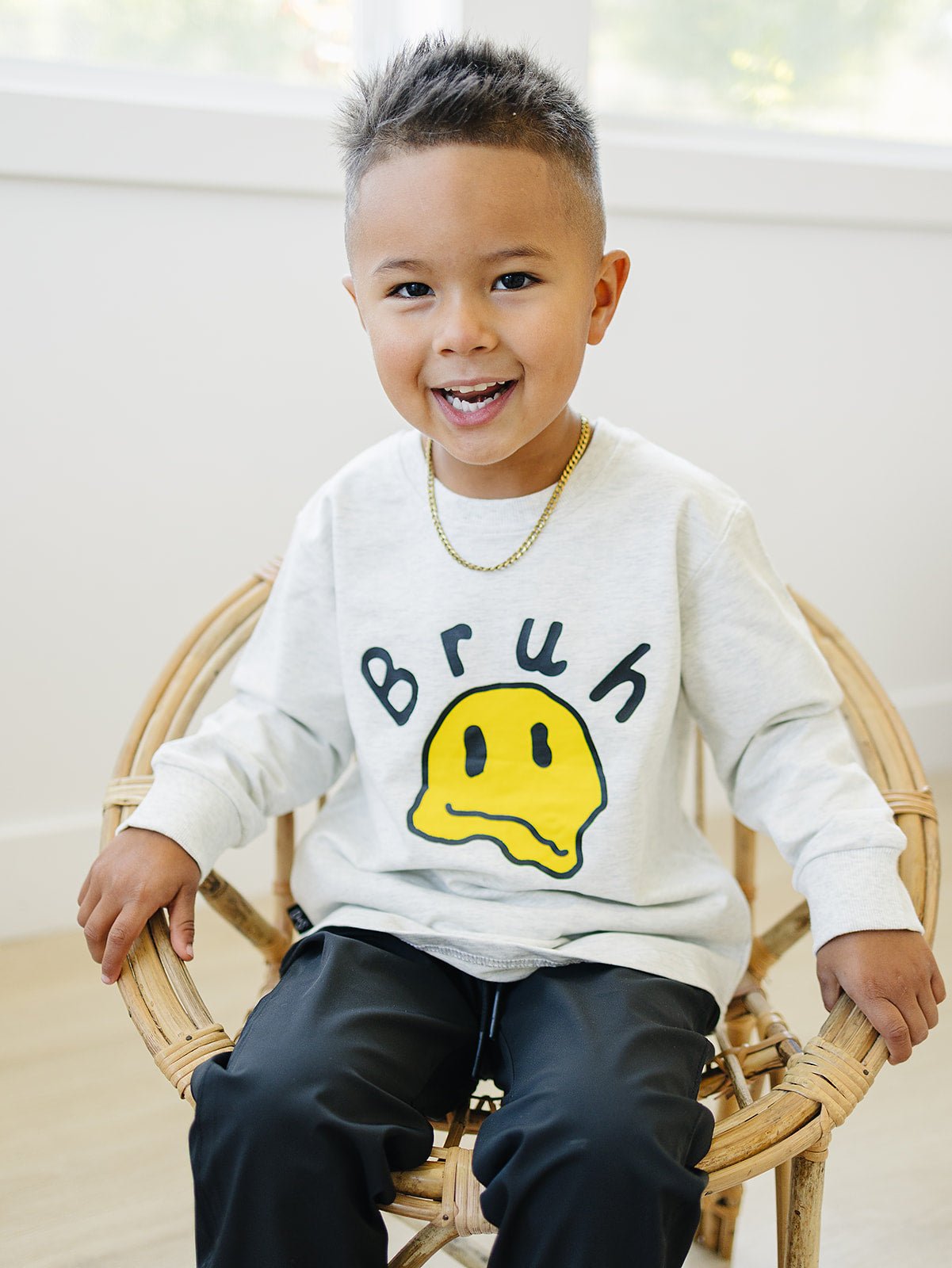 Bruh Long Sleeve - Olive + Scout