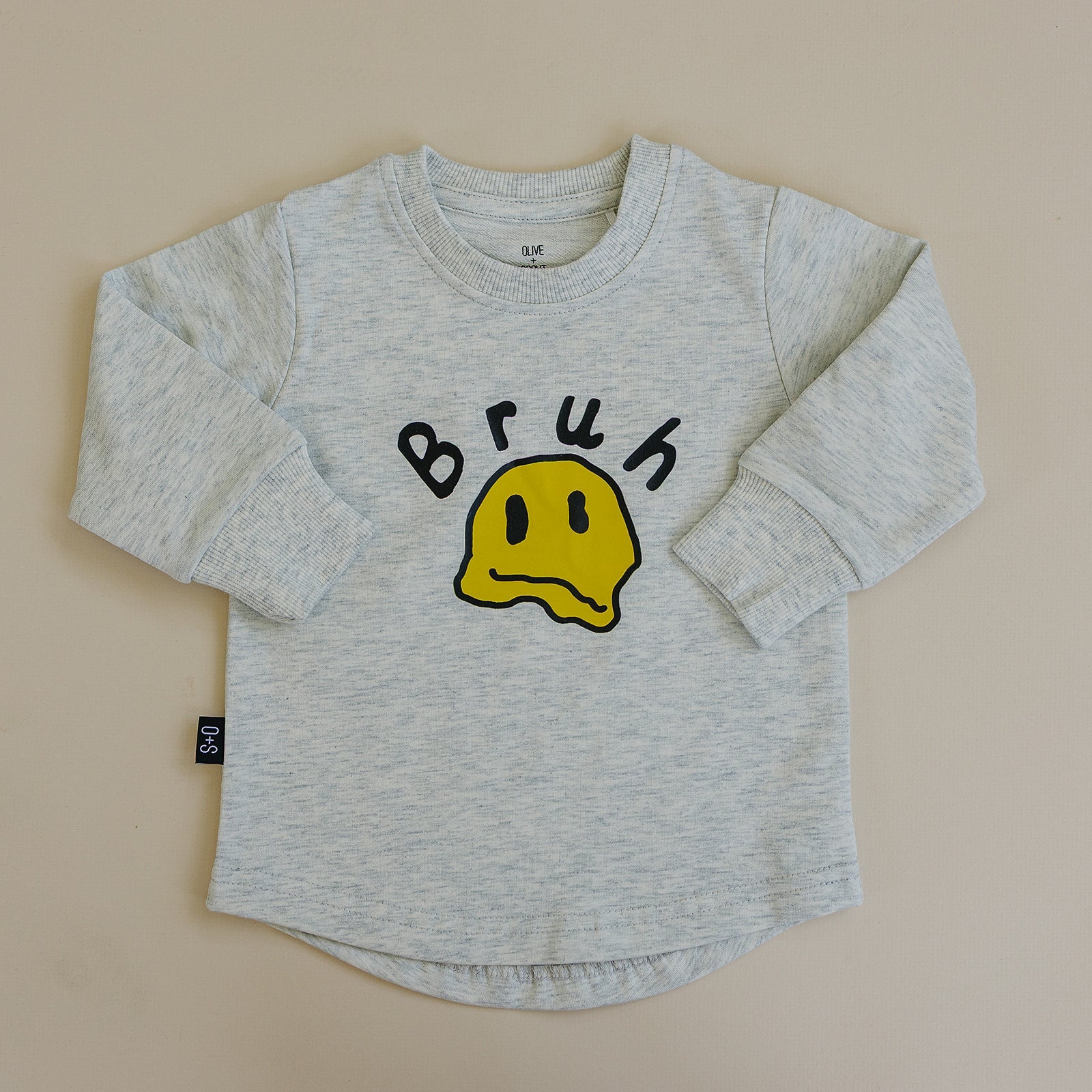 Bruh Long Sleeve - Olive + Scout