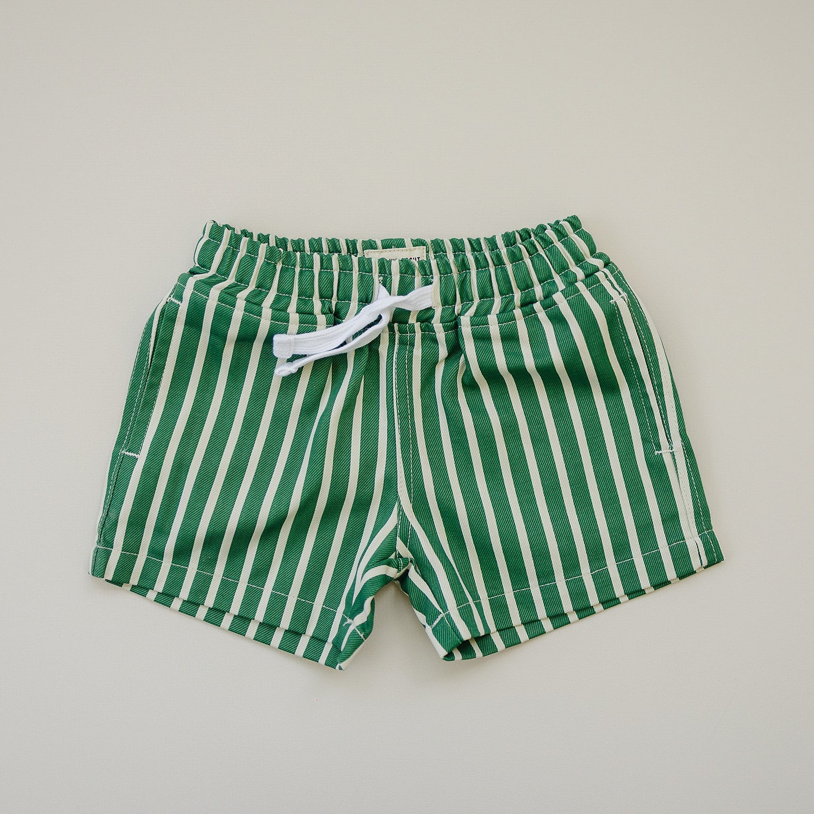 Cabana Striped Shorts - Olive + Scout