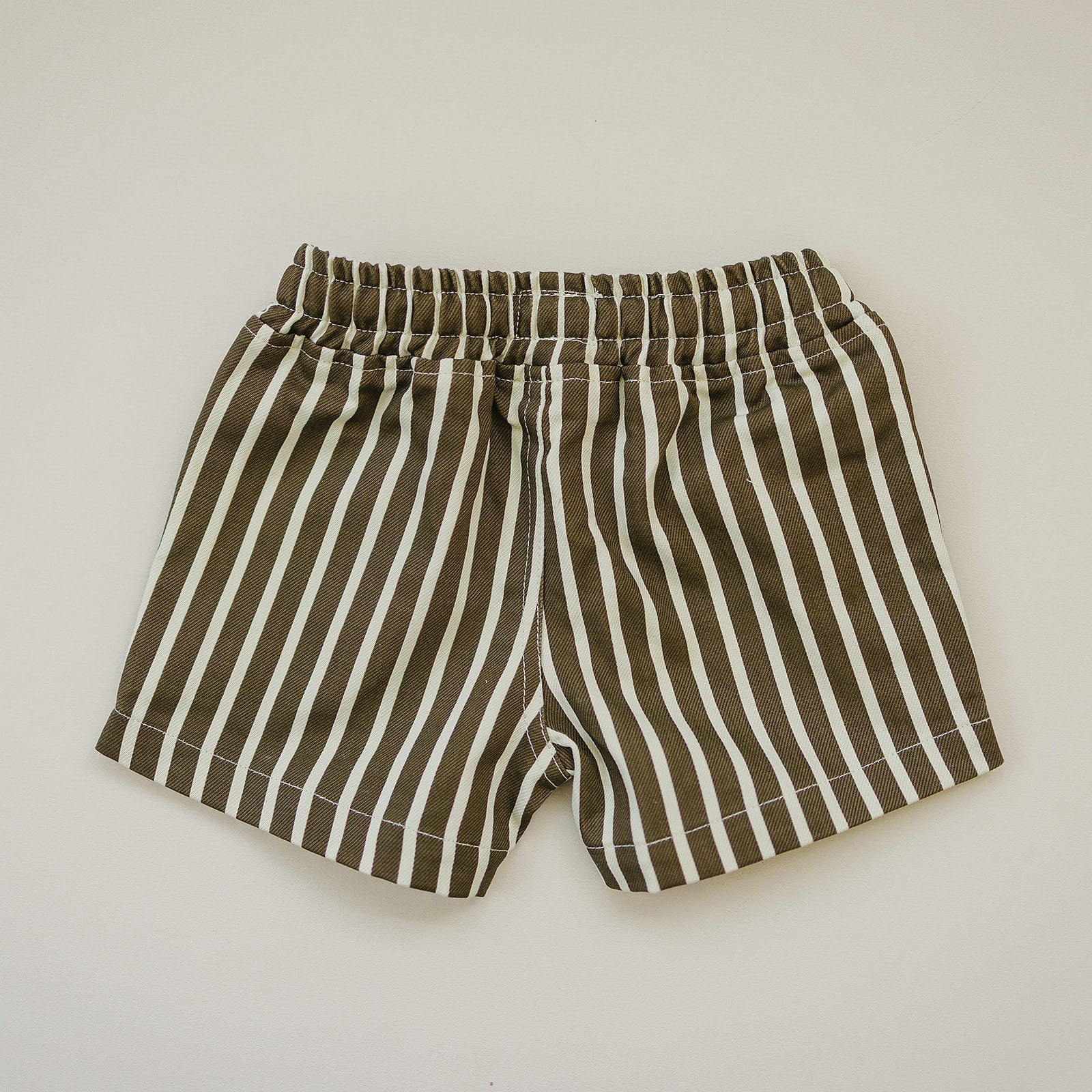 Cabana Striped Shorts - Olive + Scout