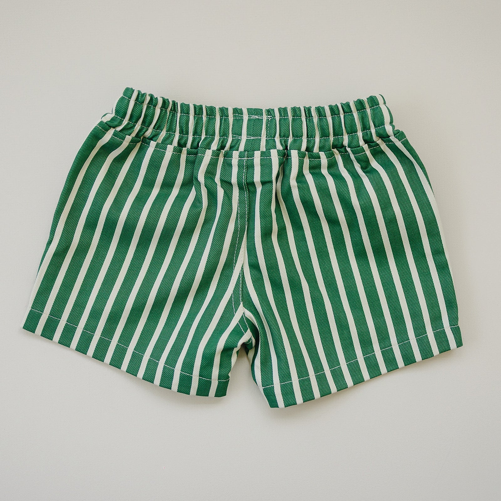 Cabana Striped Shorts - Olive + Scout